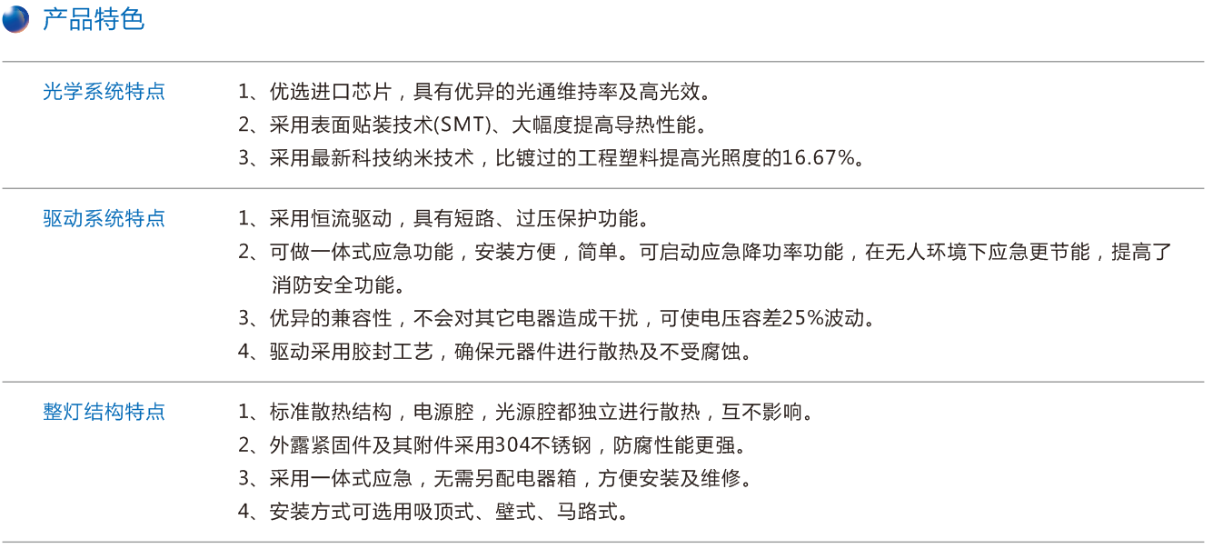防爆LED燈方形大功率特點 防爆LED燈方形大功率特點